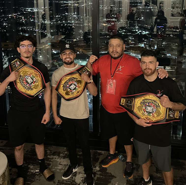 Coach Martinez boxing training