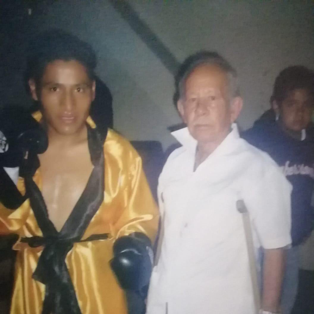 Coach Martinez boxing training
