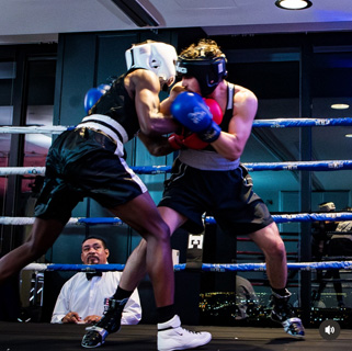 Coach Martinez boxing training